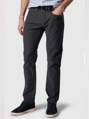 Rodd & Gunn Men's Charcoal “Coal” Slim Straight Jeans - 32L
